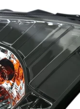 Spec-D SMD LED Light Strip Projector Headlights (Chrome Housing/Smoked Lens) Nissan 350Z 2006-2009                                     - LHP-350Z06G-RS - Image 8