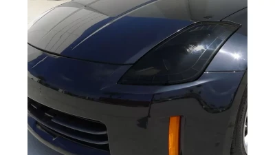 Spec-D SMD LED Light Strip Projector Headlights (Black Housing/Smoked Lens) Nissan 350Z 2006-2009                                     - LHP-350Z06SM-RS - Image 9