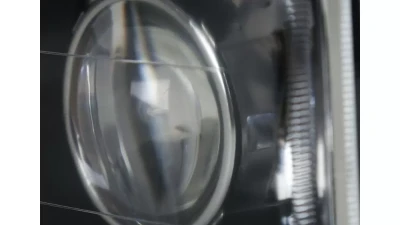 Spec-D Universal 4"x6" H4 Projector Headlights (Matte Black Housing/Glass Lens)                                     - LHP-4X6JM - Image 5