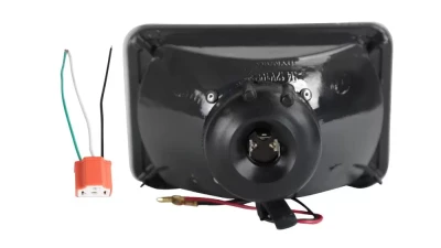 Spec-D Universal 4"x6" H4 Projector Headlights (Matte Black Housing/Glass Lens)                                     - LHP-4X6JM - Image 9
