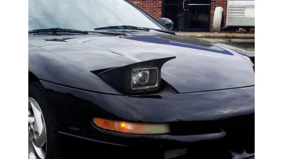 Spec-D Universal 4"x6" H4 Projector Headlights (Matte Black Housing/Glass Lens)                                     - LHP-4X6JM - Image 10