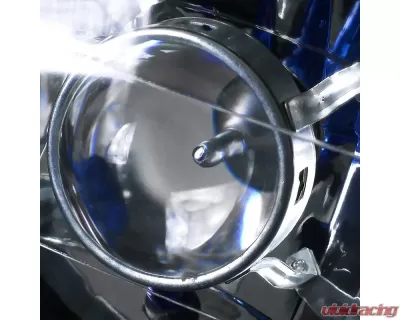 Spec-D Universal 7" Round H4 Projector Headlights (Matte Black Housing/Clear Lens) - LHP-7RNDJM