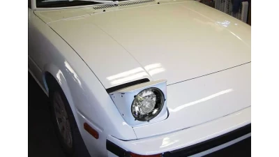 Spec-D Universal 7" Round H4 Projector Headlights (Matte Black Housing/Clear Lens)                                     - LHP-7RNDJM - Image 9