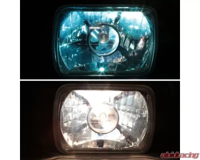 Spec-D Universal 7"x6" H4 Projector Headlights (Chrome Housing/Clear Lens) - LHP-7X6