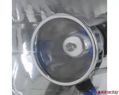 Spec-D Universal 7"x6" H4 Projector Headlights (Chrome Housing/Clear Lens) - LHP-7X6