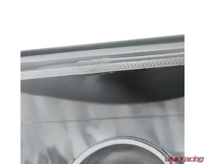 Spec-D Universal 7"x6" H4 Projector Headlights (Chrome Housing/Clear Lens) - LHP-7X6