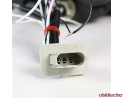 Spec-D Halo Projector Headlights (Glossy Black Housing/Smoked Lens) Volkswagen Beetle 1998-2005 - LHP-BEE98G-TM