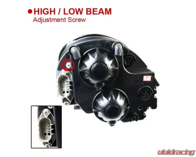 Spec-D LED Light Strip Projector Headlights w/ LED Turn Signal Lights (Matte Black Housing/Clear Lens) Porsche Boxster 986 | 911 996 1997-2004 - LHP-BOX97JM-TM