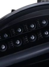 Spec-D Projector Headlights w/ LED Bar & Turn Signal Lights (Glossy Black Housing/Smoke Lens) Mercedes Benz W203 2001-2007                                     - LHP-BW20301G-TM - Image 5