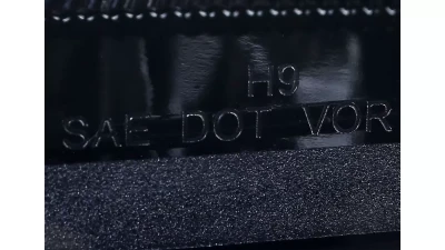 Spec-D Projector Headlights w/ LED Light Bar & LED Turn Signal Lights (Glossy Black Housing/Smoked Lens) Mercedes-Benz W204 C-Class 2008-2011                                     - LHP-BW20408G-TM - Image 7