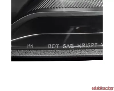 Spec-D Projector Headlights w/ LED Light Strip & Turn Signal Lights (Matte Black Housing/Clear Lens) Mercedes-Benz W220 S-Class 1998-2006 - LHP-BW22000JM-TM