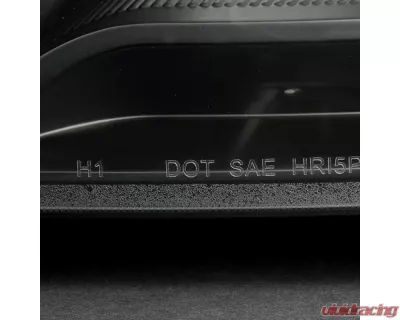 Spec-D Projector Headlights w/ LED Light Strip & Turn Signal Lights (Matte Black Housing/Clear Lens) Mercedes-Benz W220 S-Class 1998-2006 - LHP-BW22000JM-TM