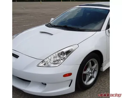 Spec-D Projector Headlights w/ SMD LED Light Strip (Chrome Housing/Clear Lens) Toyota Celica 2000-2005 - LHP-CEL00-RS