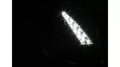 Spec-D Projector Headlights w/ SMD LED Light Strip (Chrome Housing/Smoked Lens) Toyota Celica 2000-2005                                     - LHP-CEL00G-RS - Image 2