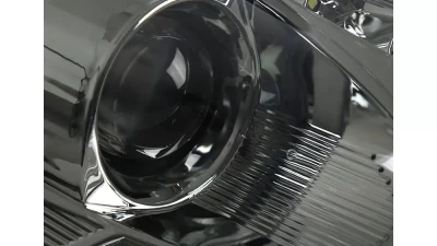 Spec-D Projector Headlights w/ SMD LED Light Strip (Chrome Housing/Smoked Lens) Toyota Celica 2000-2005                                     - LHP-CEL00G-RS - Image 3