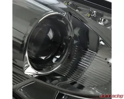 Spec-D Projector Headlights w/ SMD LED Light Strip (Chrome Housing/Smoked Lens) Toyota Celica 2000-2005 - LHP-CEL00G-RS