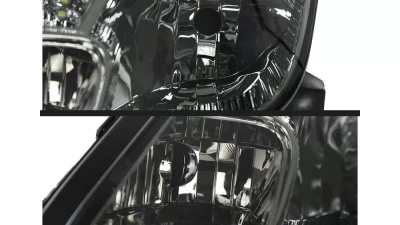 Spec-D Projector Headlights w/ SMD LED Light Strip (Chrome Housing/Smoked Lens) Toyota Celica 2000-2005                                     - LHP-CEL00G-RS - Image 5