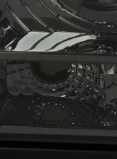 Spec-D Halo Projector Headlights w/ SMD LED Light Strip (Chrome Housing/Smoked Lens) Jeep Cherokee 1997-2001                                     - LHP-CHKE97G-RS - Image 4