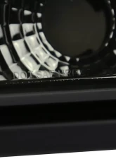 Spec-D Halo Projector Headlights w/ SMD LED Light Strip (Chrome Housing/Smoked Lens) Jeep Cherokee 1997-2001                                     - LHP-CHKE97G-RS - Image 6