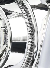 Spec-D LED Bar Projector Headlights (Chrome Housing/Clear Lens) Chevrolet Camaro 2010-2013                                     - LHP-CMR10-TM - Image 6