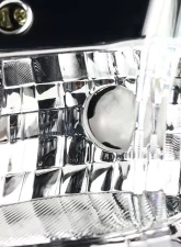 Spec-D LED Bar Projector Headlights (Chrome Housing/Clear Lens) Chevrolet Camaro 2010-2013                                     - LHP-CMR10-TM - Image 7