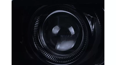 Spec-D LED Bar Projector Headlights (Glossy Black Housing/Smoked Lens) Chevrolet Camaro 2010-2013                                     - LHP-CMR10G-TM - Image 3