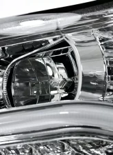 Spec-D Halo Projector Headlights w/ LED Light Bar & LED Turn Signal Lights (Chrome Housing/Clear Lens) Chevrolet Cruze 2011-2016                                     - LHP-CRU11-TM - Image 3