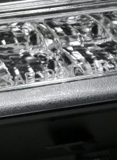 Spec-D Halo Projector Headlights w/ LED Light Bar & LED Turn Signal Lights (Chrome Housing/Clear Lens) Chevrolet Cruze 2011-2016                                     - LHP-CRU11-TM - Image 7