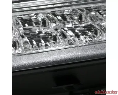 Spec-D Halo Projector Headlights w/ LED Light Bar & LED Turn Signal Lights (Chrome Housing/Clear Lens) Chevrolet Cruze 2011-2016 - LHP-CRU11-TM