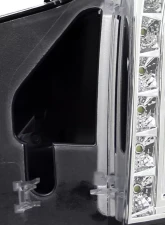 Spec-D Halo Projector Headlights w/ SMD LED Light Strip (Chrome Housing/Clear Lens) Cadillac CTS 2003-2007                                     - LHP-CTS03-RS - Image 7