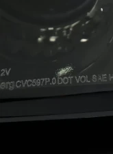 Spec-D H7 Projector Headlights (Chrome Housing/Smoked Lens) Chevrolet Corvette C5 1997-2004                                     - LHP-CVET97G-RS - Image 6
