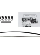 Spec-D Dual Halo Projector Headlights w/ LED Light Bars (Chrome Housing/Clear Lens) BMW E38 1995-2001                                     - LHP-E3895-TM - Image 10