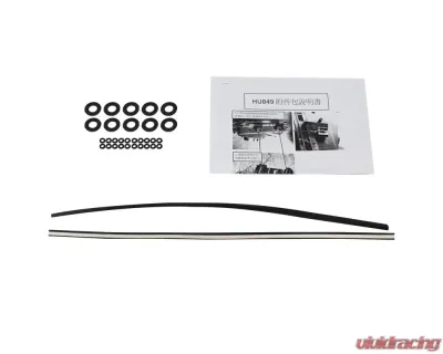 Spec-D Dual Halo Projector Headlights w/ LED Light Bars (Glossy Black Housing/Smoke Lens) BMW E38 1995-2001 - LHP-E3895G-TM