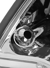 Spec-D Dual Halo Projector Headlights (Chrome Housing/Clear Lens) BMW E46 3-Series 1999-2001                                     - LHP-E46994-TM - Image 5