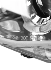 Spec-D Dual Halo Projector Headlights (Chrome Housing/Clear Lens) BMW E46 3-Series 1999-2001                                     - LHP-E46994-TM - Image 7