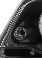 Spec-D Dual Halo Projector Headlights (Matte Black Housing/Clear Lens) BMW E46 3-Series 1999-2001                                     - LHP-E46994JM-TM - Image 6