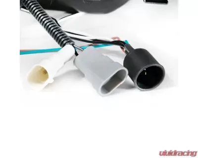 Spec-D Dual Halo Projector Headlights (Matte Black Housing/Clear Lens) BMW E46 3-Series 1999-2001 - LHP-E46994JM-TM