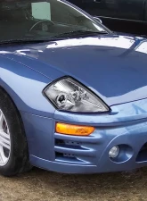 Spec-D Dual Halo Projector Headlights (Chrome Housing/Clear Lens) Mitsubishi Eclipse 2000-2005                                     - LHP-ELP00-ABM - Image 10