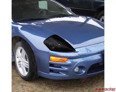 Spec-D Dual Halo Projector Headlights (Black Housing/Smoke Lens) Mitsubishi Eclipse 2000-2005 - LHP-ELP00SM-ABM
