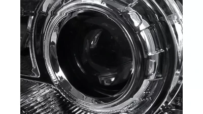 Spec-D Projector Headlights w/ SMD LED Light Strip (Chrome Housing/Clear Lens) Ford F-Series | Excursion 1999-2004                                     - LHP-F25099-RS - Image 6