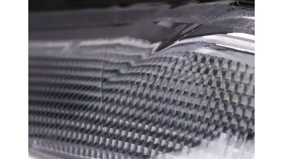 Spec-D Dual U-Bar Projector Headlights w/ LED Turn Signal Lights (Chrome Housing/Clear Lens) BMW F30 3-Series 2012-2015                                     - LHP-F3012-TM - Image 6