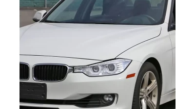 Spec-D Dual U-Bar Projector Headlights w/ LED Turn Signal Lights (Chrome Housing/Clear Lens) BMW F30 3-Series 2012-2015                                     - LHP-F3012-TM - Image 10