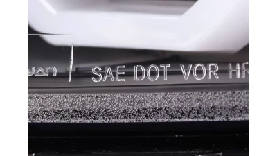 Spec-D Dual U-Bar Projector Headlights w/ LED Turn Signal Lights (Matte Black Housing/Clear Lens) BMW F30 3-Series 2012-2015                                     - LHP-F3012JM-TM - Image 7