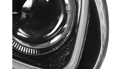 Spec-D LED Bar Projector Headlights w/ LED Turn Signal Lights (Jet Black Housing/Clear Lens) Scion FR-S | Toyota GT86 2012-2017                                     - LHP-FRS12BK-TM - Image 5