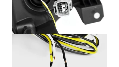 Spec-D LED Bar Projector Headlights w/ LED Turn Signal Lights (Jet Black Housing/Clear Lens) Scion FR-S | Toyota GT86 2012-2017                                     - LHP-FRS12BK-TM - Image 8