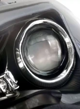 Spec-D Projector Headlights w/ LED Light Bar & Sequential Turn Signal Lights (Matte Black Housing/Clear Lens) Scion | Toyota 2012-2017                                     - LHP-FRS12JM-SQ-TM - Image 8