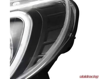 Spec-D Projector Headlights w/ LED Bar & Turn Signal Lights (Matte Black Housing/Clear Lens) Scion | Toyota 2012-2017 - LHP-FRS12JM-TM