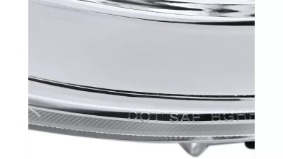 Spec-D LED Bar Projector Headlights w/ Sequential Turn Signals (Chrome Housing/Clear Lens) Infiniti G35 2003-2007                                     - LHP-G35032-SQ-RS - Image 8