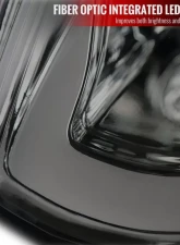 Spec-D LED Bar Projector Headlights w/ Sequential Turn Signals (Chrome Housing/Smoked Lens) Infiniti G35 2003-2007                                     - LHP-G35032G-SQ-RS - Image 7