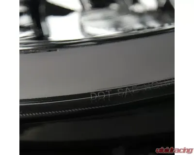 Spec-D LED Bar Projector Headlights w/ Sequential Turn Signals (Chrome Housing/Smoked Lens) Infiniti G35 2003-2007 - LHP-G35032G-SQ-RS